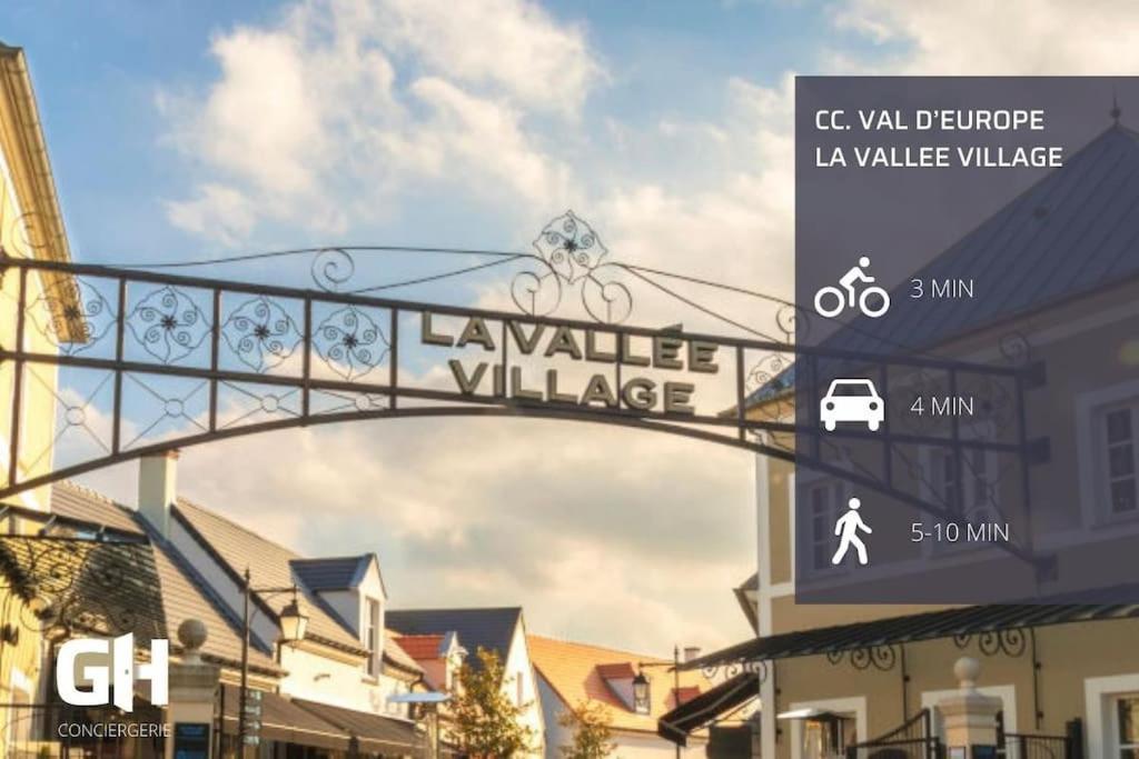 Le Cosyland - Studio Disneyland - Wifi Montévrain Eksteriør bilde