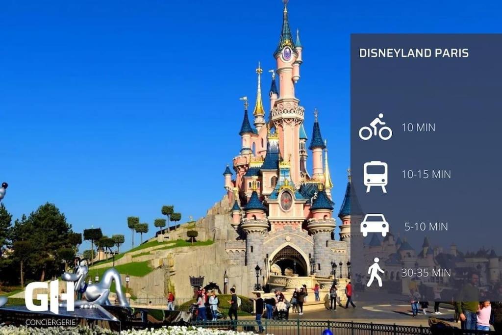 Le Cosyland - Studio Disneyland - Wifi Montévrain Eksteriør bilde